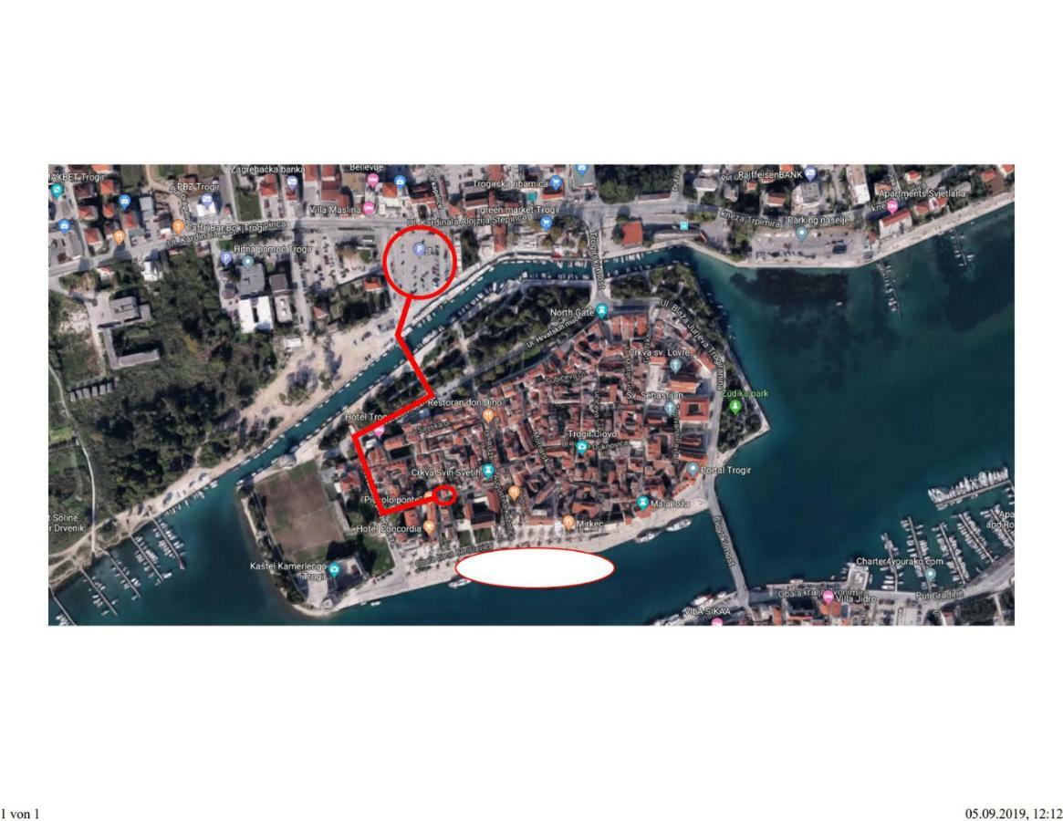 Apartment Ana Trogir Kültér fotó